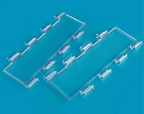Polycarbonate transpatent slats